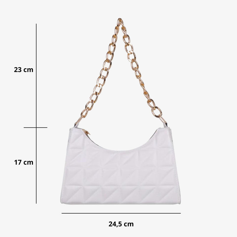 Bolsa Clutch com Alça Corrente de Ombro Grasse