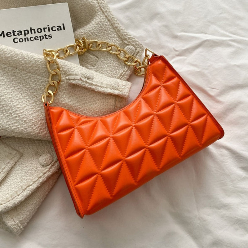 Bolsa Clutch com Alça Corrente de Ombro Grasse